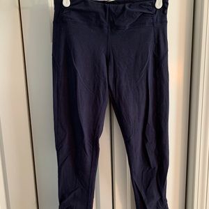 Athleta navy leggings size medium.